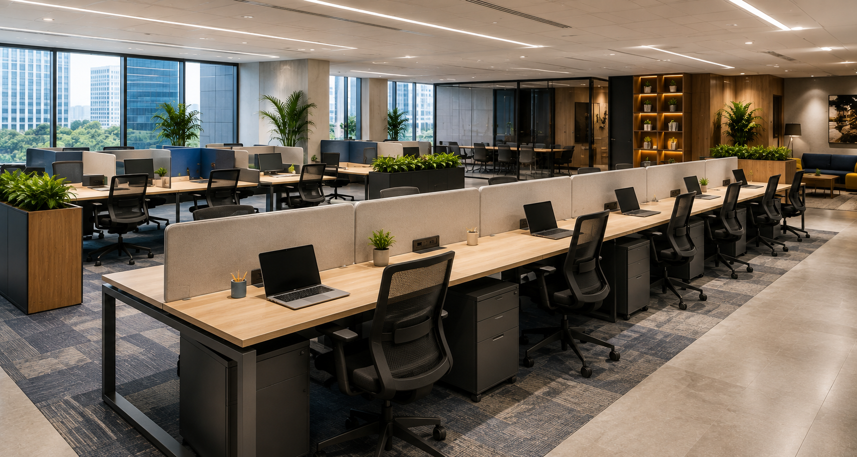 Office Workstation Manufacturer in Pune - Nakhtal Furniture