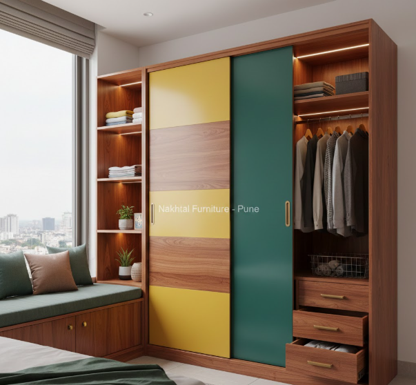 Dressing Table Manufacturer in Pune — Custom Vanity Units & Illuminated Mirrors by Nakhtal Furniture